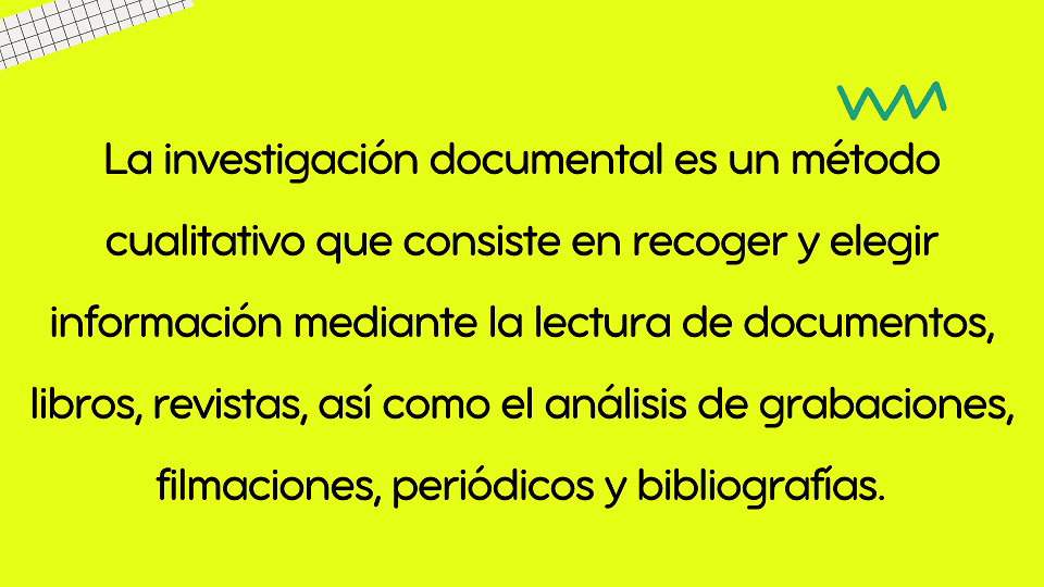 qué es un estudio documental