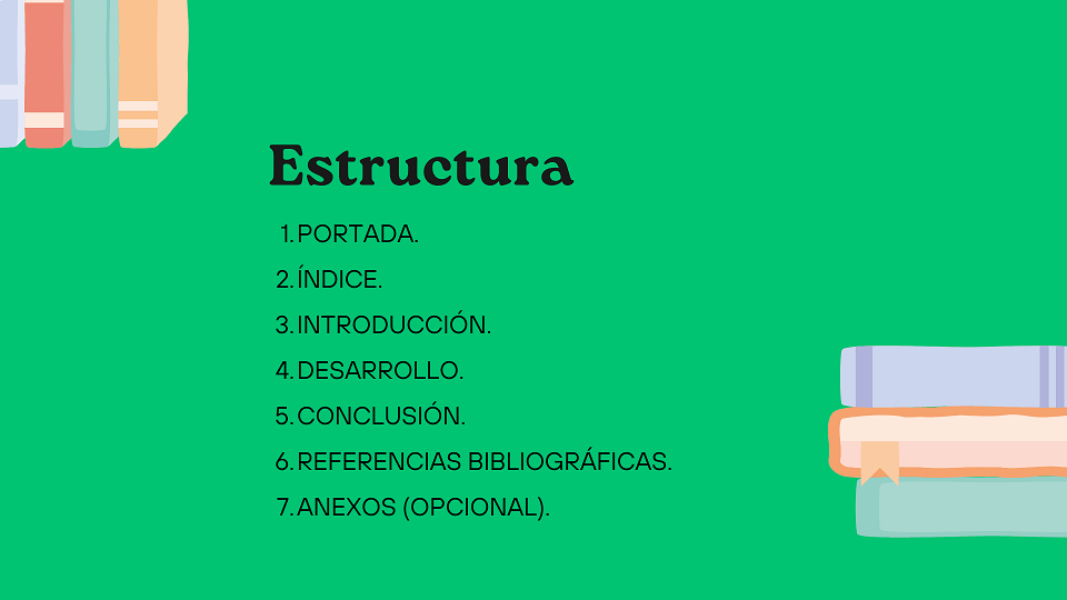 Estructura del trabajo monográfico